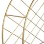 Prateleira 51 x 14 x 51 cm Natural Dourado Metal Madeira de BigBuy Home, Unidades de estantes - Ref: S8801128, Preço: 35,74 €...