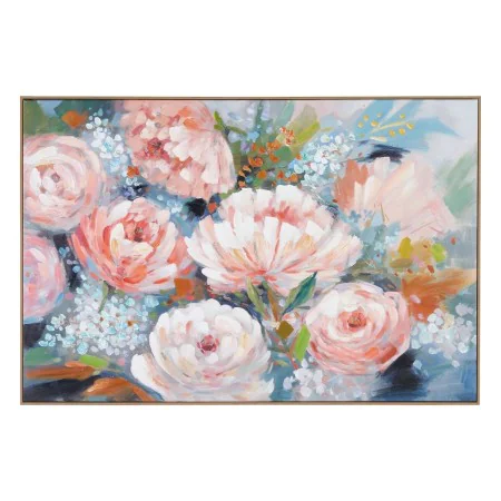 Cuadro Lienzo Flores 120 x 5 x 80 cm de BigBuy Home, Pinturas artísticas - Ref: S8801142, Precio: 116,05 €, Descuento: %