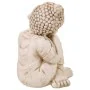 Figura Decorativa Alexandra House Living Cinzento Poliresina Buda 25 x 34 x 25 cm de Alexandra House Living, Colecionáveis - ...