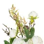 Decorative Flowers 65 x 30 x 18 cm White Peony by BigBuy Home, Artificial Flowers - Ref: S8801150, Price: 20,23 €, Discount: %