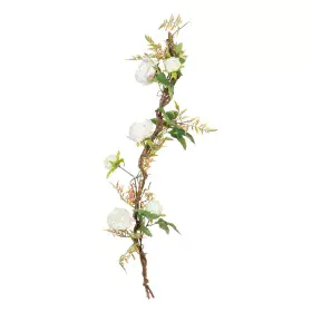 Fleurs décoratives 100 x 27 x 20 cm Blanc Pivoine de BigBuy Home, Fleurs artificielles - Réf : S8801151, Prix : 24,03 €, Remi...