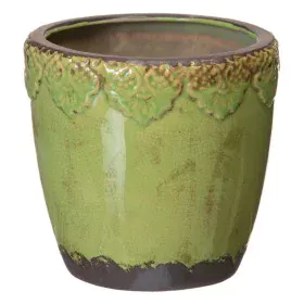 Cache-pot Céramique Pistache 21 x 21 x 21 cm de BigBuy Garden, Cache-pots - Réf : S8801182, Prix : 21,83 €, Remise : %