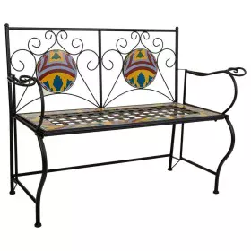 Banc Alexandra House Living Noir Fer Carrelage 50 x 88 x 110 cm de Alexandra House Living, Bancs - Réf : D1631031, Prix : 164...