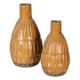 Vase 14 x 14 x 25,5 cm Ceramic Mustard by BigBuy Home, Vases - Ref: S8801204, Price: 15,20 €, Discount: %