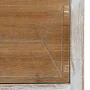 Mesita de Noche COUNTRY Natural Blanco Madera de abeto 50 x 35 x 55 cm Madera MDF de BigBuy Home, Mesillas de noche - Ref: S8...