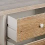 Hall Table with Drawers COUNTRY 90 x 35 x 80 cm Natural White Fir wood MDF Wood by BigBuy Home, Hallway Furniture Sets - Ref:...