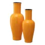 Vase 18 x 18 x 46,5 cm Céramique Jaune de BigBuy Home, Vases - Réf : S8801253, Prix : 34,79 €, Remise : %