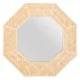 Wall mirror 81 x 6,5 x 81 cm Natural Bamboo by BigBuy Home, Wall-Mounted Mirrors - Ref: S8801262, Price: 155,12 €, Discount: %