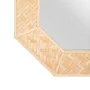 Wall mirror 81 x 6,5 x 81 cm Natural Bamboo by BigBuy Home, Wall-Mounted Mirrors - Ref: S8801262, Price: 155,12 €, Discount: %