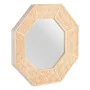 Wall mirror 81 x 6,5 x 81 cm Natural Bamboo by BigBuy Home, Wall-Mounted Mirrors - Ref: S8801262, Price: 155,12 €, Discount: %