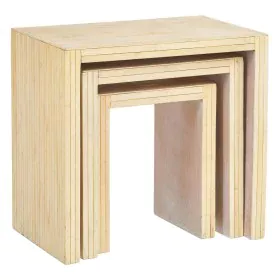 Mesa de apoio 60 x 40,5 x 58 cm Natural de BigBuy Home, Jogos de móveis - Ref: S8801263, Preço: 180,28 €, Desconto: %