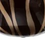 Vaso 24,5 x 24,5 x 20 cm Zebra Cerâmica Dourado Castanho de BigBuy Home, Jarrões - Ref: S8801272, Preço: 33,52 €, Desconto: %