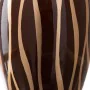 Vase 21,5 x 21,5 x 36 cm Zebra aus Keramik Gold Braun von BigBuy Home, Vasen - Ref: S8801274, Preis: 40,63 €, Rabatt: %