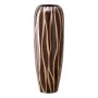 Vase 21 x 21 x 58,5 cm Zèbre Céramique Doré Marron de BigBuy Home, Vases - Réf : S8801276, Prix : 30,40 €, Remise : %