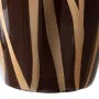 Vase 21 x 21 x 58,5 cm Zebra Ceramic Golden Brown by BigBuy Home, Vases - Ref: S8801276, Price: 31,65 €, Discount: %