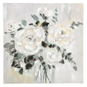 Quadro 80 x 2,8 x 80 cm Tela Fiori di BigBuy Home, Dipinti - Rif: S8801280, Prezzo: 53,75 €, Sconto: %