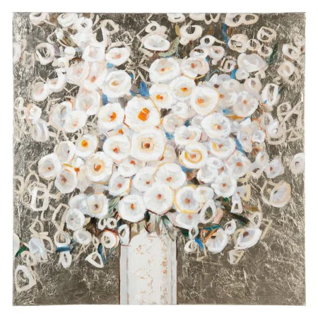 Quadro 90 x 2,8 x 90 cm Tela Fiori di BigBuy Home, Dipinti - Rif: S8801281, Prezzo: 93,07 €, Sconto: %