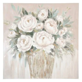 Pintura 100 x 2,8 x 100 cm Tela Bloemen de BigBuy Home, Pinturas artísticas - Ref: S8801282, Preço: 106,96 €, Desconto: %