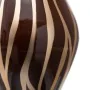 Vase Zebra Ceramic Golden Brown 23 x 23 x 43 cm by BigBuy Home, Vases - Ref: S8801285, Price: 43,68 €, Discount: %