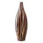 Vase 20 x 20 x 58,5 cm Zebra Ceramic Golden Brown by BigBuy Home, Vases - Ref: S8801286, Price: 47,35 €, Discount: %