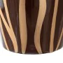 Vaso 20 x 20 x 58,5 cm Zebra Cerâmica Dourado Castanho de BigBuy Home, Jarrões - Ref: S8801286, Preço: 46,97 €, Desconto: %