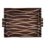 Tray 45 x 33 x 4,5 cm Golden Brown DMF (2 Units) by BigBuy Home, Plates and dishes - Ref: S8801287, Price: 43,68 €, Discount: %