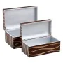 Caja Decorativa 35 x 20 x 15 cm Cebra DMF (2 Unidades) de BigBuy Home, Cajas - Ref: S8801288, Precio: 57,40 €, Descuento: %