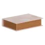 Decorative box Canvas 24 x 18 x 6 cm DMF (2 Pieces) by BigBuy Home, Boxes - Ref: S8801319, Price: 13,69 €, Discount: %