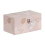 Caja Decorativa Rosa PVC Lona Papel DMF 30 x 18 x 15 cm (2 Piezas) de BigBuy Home, Cajas - Ref: S8801320, Precio: 22,49 €, De...