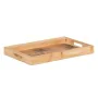 Plateau apéritif 45 x 31 x 5 cm Naturel Bois Rotin 3 Pièces Palmier de BigBuy Home, Plats et plateaux - Réf : S8801335, Prix ...