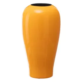 Vase 21,5 x 21,5 x 41 cm Céramique Jaune de BigBuy Home, Vases - Réf : S8801345, Prix : 39,70 €, Remise : %