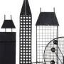 Decoración de Pared 106 x 4 x 56 cm Negro Metal de BigBuy Home, Frontones decorativos - Ref: S8801353, Precio: 72,22 €, Descu...