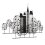 Wall Decoration 106 x 4 x 56 cm Black Metal by BigBuy Home, Wall Pediments - Ref: S8801353, Price: 72,22 €, Discount: %