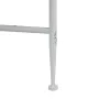 Mesa de apoio 40 x 40 x 62 cm Metal Branco de BigBuy Home, Jogos de móveis - Ref: S8801355, Preço: 69,48 €, Desconto: %