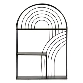 Estantería 51 x 13 x 76,5 cm Negro Metal de BigBuy Home, Unidades de estanterías - Ref: S8801362, Precio: 70,60 €, Descuento: %