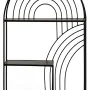 Shelves 51 x 13 x 76,5 cm Black Metal by BigBuy Home, Standing Shelf Units - Ref: S8801362, Price: 72,87 €, Discount: %