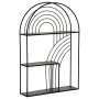 Estantería 51 x 13 x 76,5 cm Negro Metal de BigBuy Home, Unidades de estanterías - Ref: S8801362, Precio: 72,87 €, Descuento: %