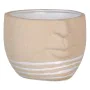 Cache-pot 21 x 19,5 x 15 cm Céramique Naturel de BigBuy Garden, Cache-pots - Réf : S8801365, Prix : 21,07 €, Remise : %