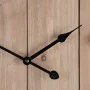 Horloge Murale Naturel Noir 60 x 4 x 60 cm DMF de BigBuy Home, Pendules murales - Réf : S8801373, Prix : 72,94 €, Remise : %