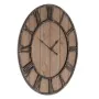 Orologio da Parete Naturale Nero 60 x 4 x 60 cm DMF di BigBuy Home, Orologi da parete - Rif: S8801373, Prezzo: 72,94 €, Scont...