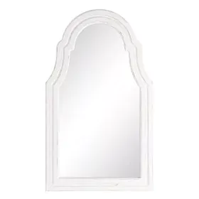 Miroir mural 63 x 3 x 110 cm Blanc Bois d'épicéa de BigBuy Home, Miroirs muraux - Réf : S8801375, Prix : 108,31 €, Remise : %