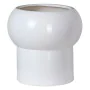 Cache-pot Céramique 30 x 30 x 30 cm Blanc de BigBuy Garden, Cache-pots - Réf : S8801401, Prix : 39,18 €, Remise : %