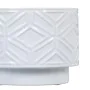 Cache-pot 21,5 x 21,5 x 16,5 cm Céramique Blanc de BigBuy Garden, Cache-pots - Réf : S8801407, Prix : 24,85 €, Remise : %