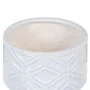 Cache-pot 21,5 x 21,5 x 16,5 cm Céramique Blanc de BigBuy Garden, Cache-pots - Réf : S8801407, Prix : 24,85 €, Remise : %