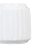 Jarrón Cerámica 16 x 16 x 16 cm Blanco de BigBuy Home, Jarrones - Ref: S8801435, Precio: 13,93 €, Descuento: %