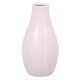 Vase 13 x 13 x 25,5 cm aus Keramik Rosa von BigBuy Home, Vasen - Ref: S8801438, Preis: 14,90 €, Rabatt: %