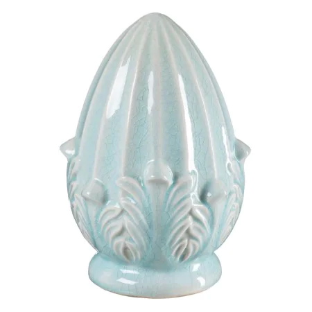 Decorative Figure 17,5 x 17,5 x 25,5 cm Turquoise by BigBuy Home, Ornaments - Ref: S8801457, Price: 19,74 €, Discount: %