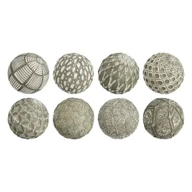 Balls Decoration Green 10 x 10 x 10 cm (8 Units) by BigBuy Home, Ornaments - Ref: S8801498, Price: 47,32 €, Discount: %