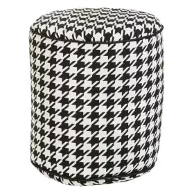 Puff Poliéster 45 x 45 x 45 cm 100 % algodón Pata de gallo de BigBuy Home, Puffs - Ref: S8801505, Precio: 63,97 €, Descuento: %