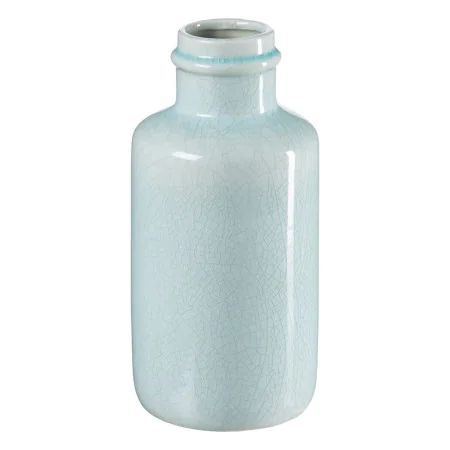 Vase 15,5 x 15,5 x 32,5 cm Céramique Turquoise de BigBuy Home, Vases - Réf : S8801528, Prix : 20,12 €, Remise : %